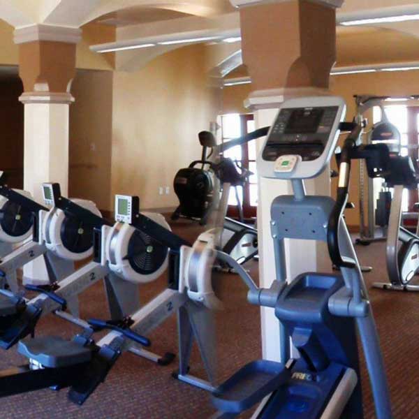 Exercise Room - Aerobics Equipment