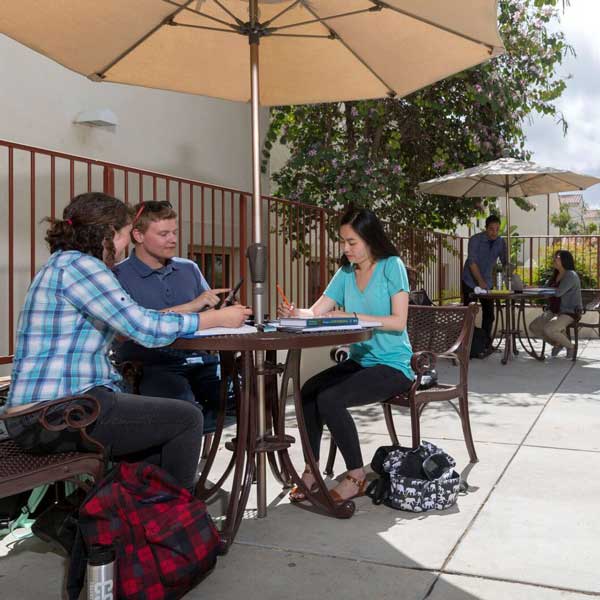 E Building Courtyard