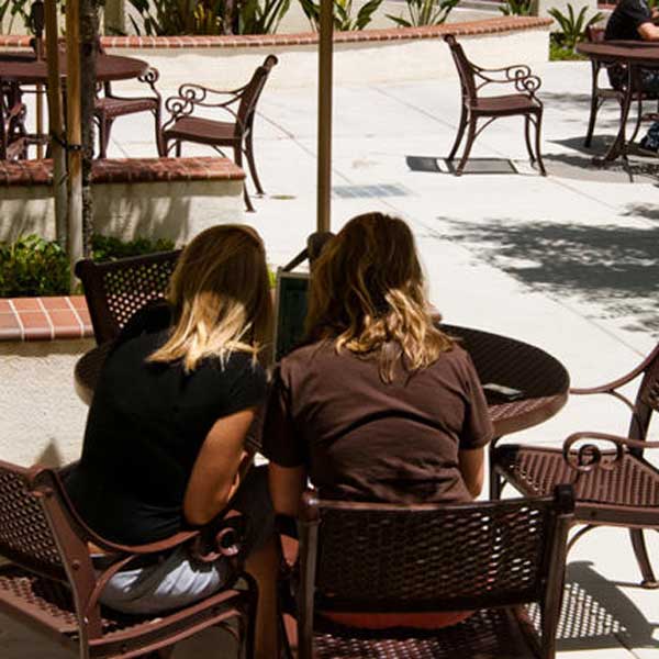 F Building Courtyard