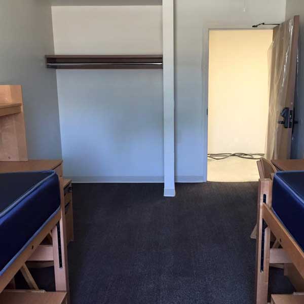 Santa Rosa Bedroom Layout - Facing Closet & Entry