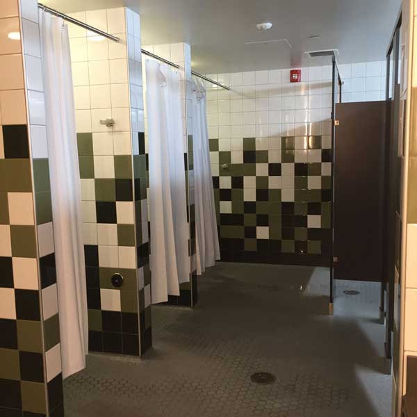 Santa Rosa Village Bathroom Shower & Toilet Stalls