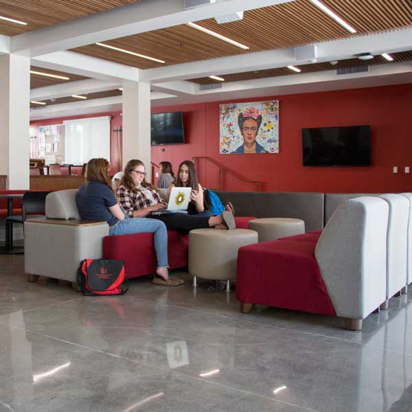 Santa Rosa Village Community Living Room - Study Area