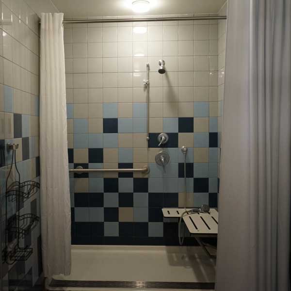 Santa Rosa Village ADA Accessible Shower