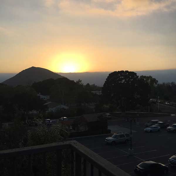 View from Town Center Balcony, Facing West