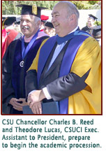 CSU Chancellor Charles B Reed