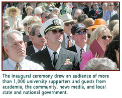 Inaugural ceremony audience