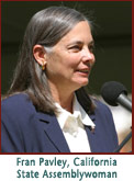 California State Assemblywoman Fran Pavley