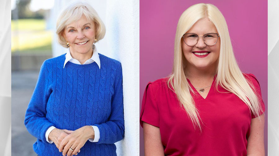 Portrait of the two honorary doctorates