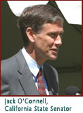 California State senator Jack O'Connell