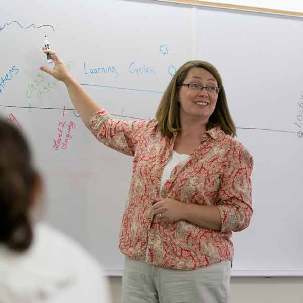 Jeanne Grier teaching