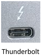 Thunderbolt port.