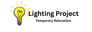 lighting project temporary relocation