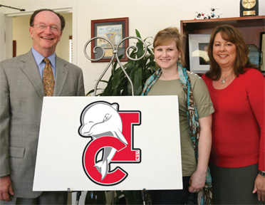 President Rush, Taylor Marta, and Liz King