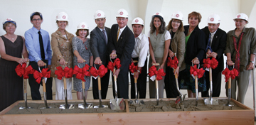 Groundbreaking for North Hall