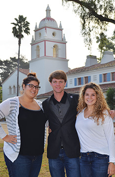 Lundon Templeton, David Ashley, and Allie Woerner