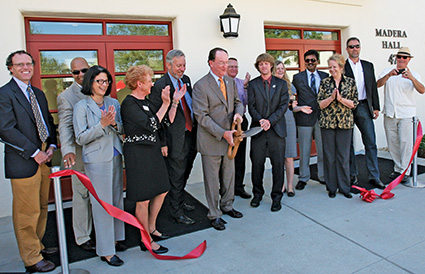 Del Norte and Madera Halls ribbon cutting