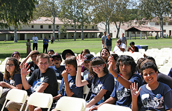 University Preparation School students