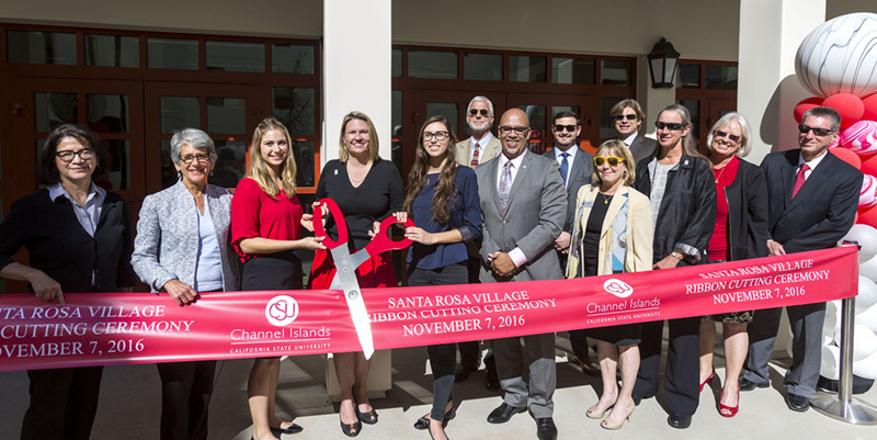 Dedication and ribbon-cutting for Santa Rosa Village Housing