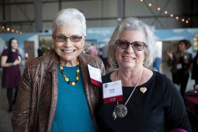 Sharon Hillbrant and Leah Lacayo