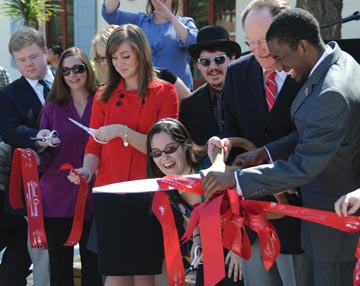 New student union ribbon-cutting ceremony