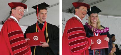 presidents scholars graduates jones and tacke