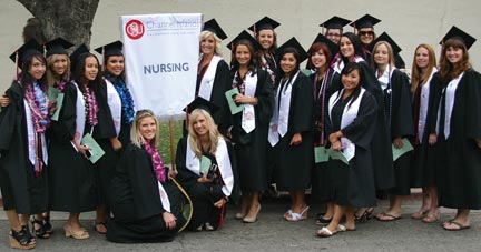 Inaugural Nursing class graduates