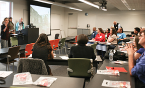 Attendees of Noyce Scholars conference