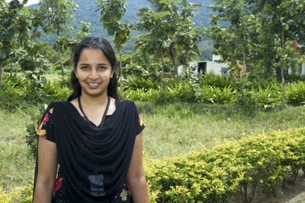 CI student Suharika Thotakura