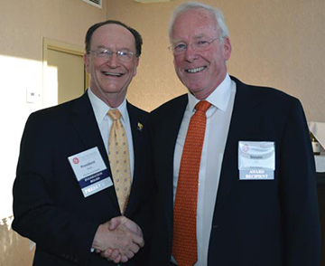President Rush and Steve Gill President Rush and Steve Gill