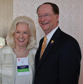 Ann Deal and President Rush Ann Deal and President Rush