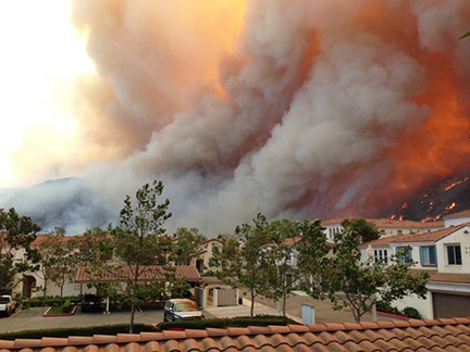 Camarillo Springs fire Camarillo Springs fire