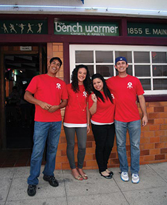 The darts team at Corporate Games