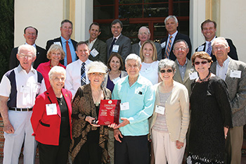 Inaugural Legacy Society members with Planned Giving Advisory Council members