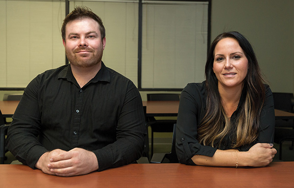 Matthew Gobuty and Nicole Bogdanich