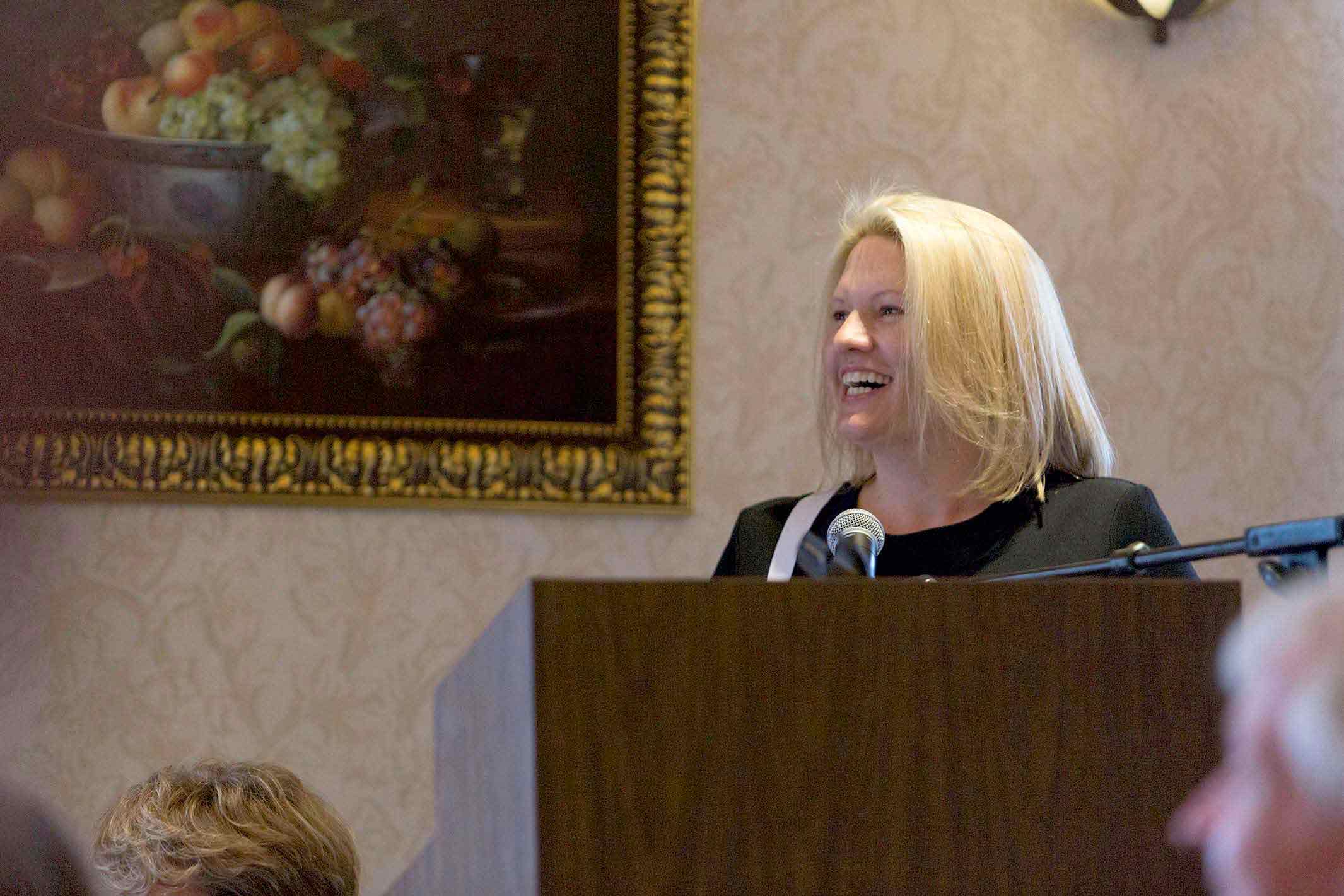 President Beck speaks to the Camarillo Chamber of Commerce