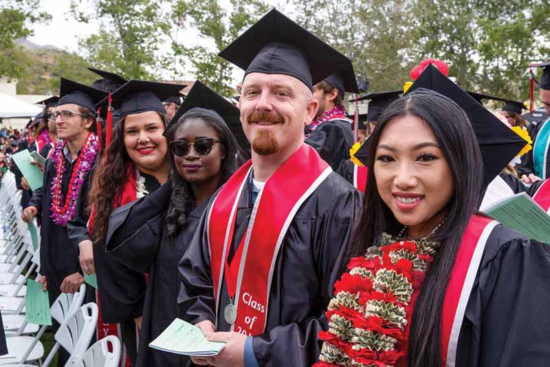 CSUCI students graduate in spring 2018