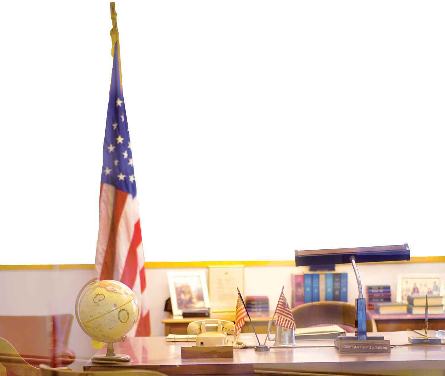 Robert Lagomarsino's desk