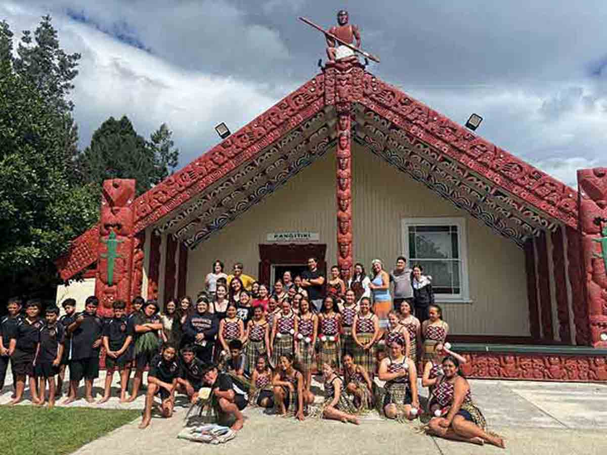 High-Impact Practices experiences can include real-life study abroad trips like CSUCI students (back row) who studied in New Zealand.