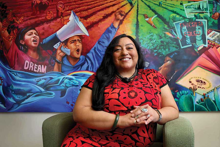 Professor Jennie Luna teaches Chicana/o Studies.