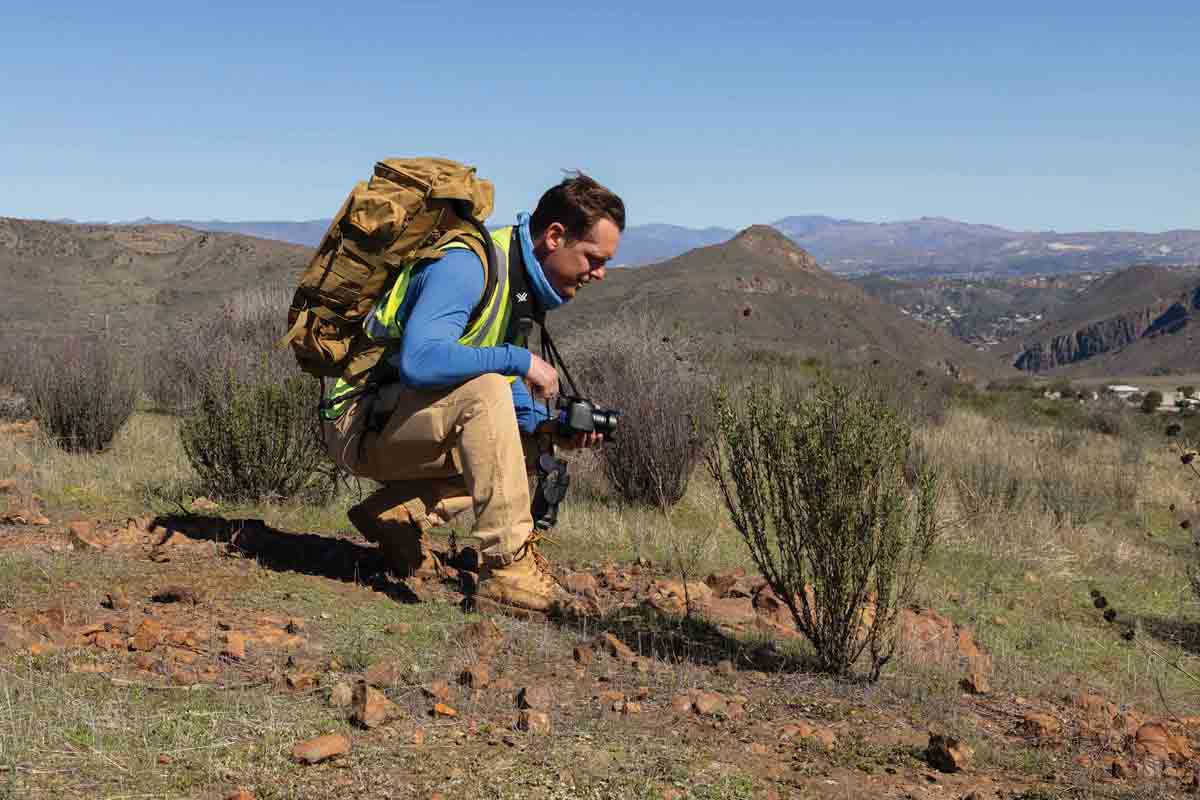 Kevin bock hiking