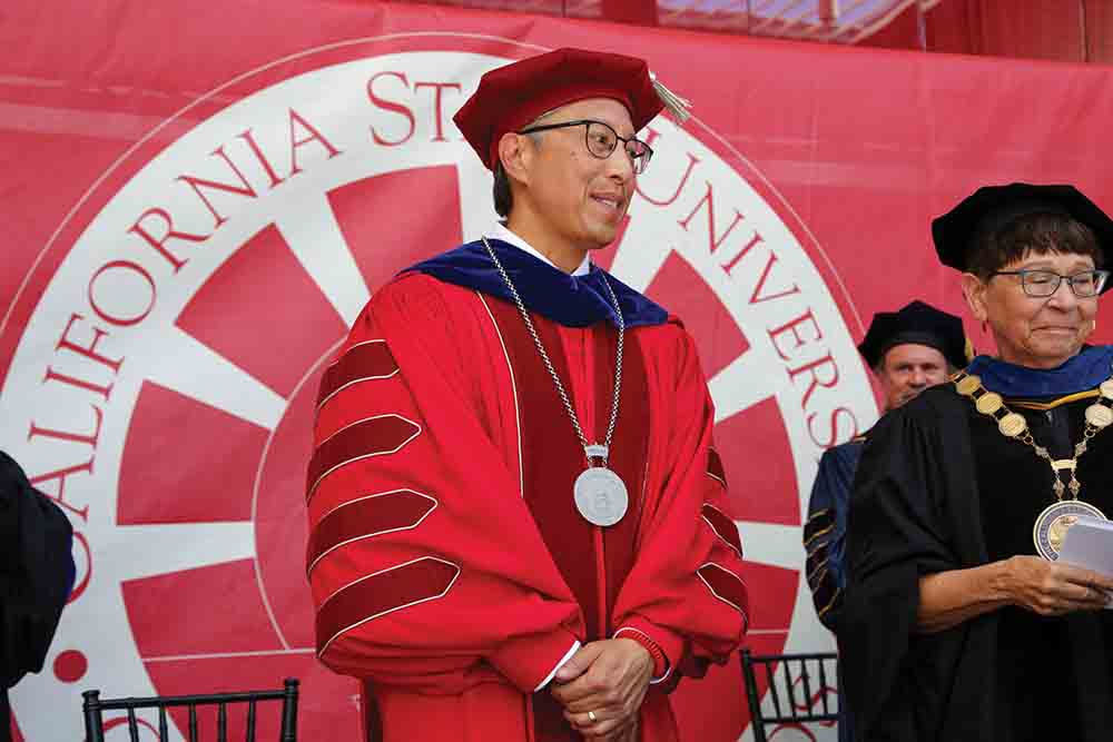 President Yao at CSUCI's Investiture