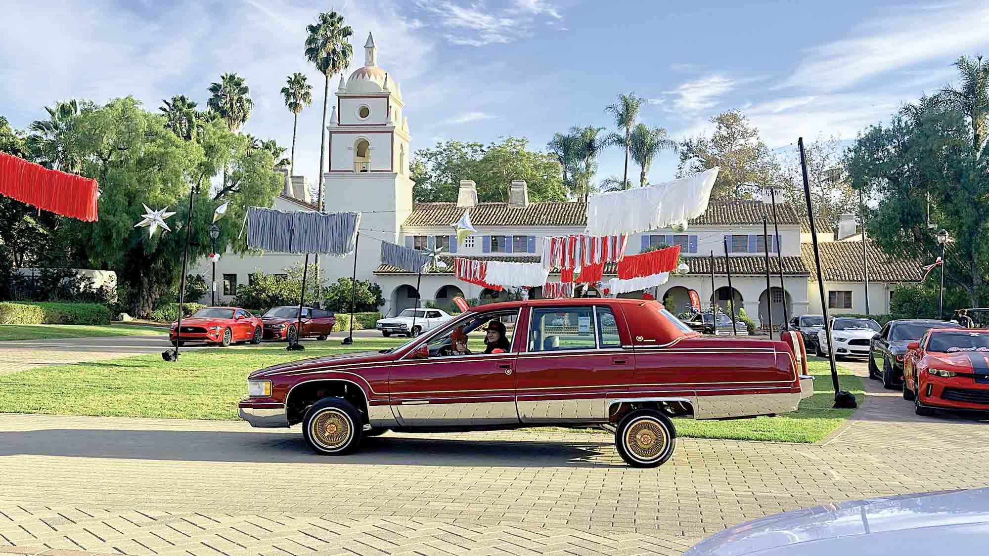 Homecoming car show