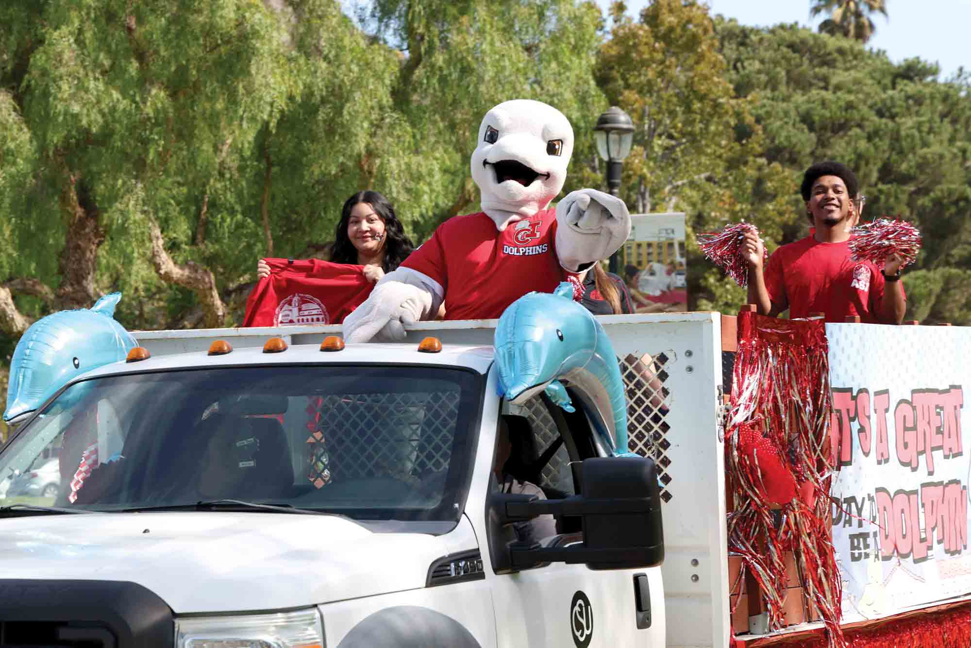Homecoming float