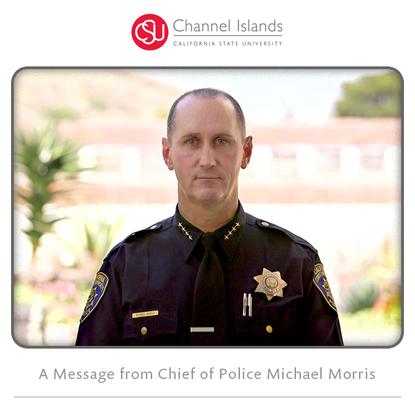 A Message from Chief of Police Michael Morris