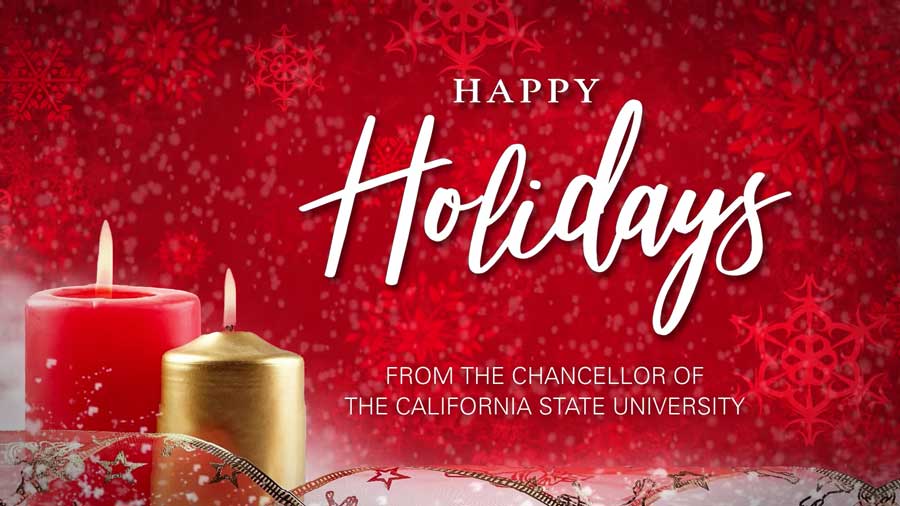 Happy Holidays from the Chancellor's Office