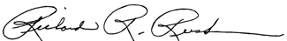 President Rush's Signature
