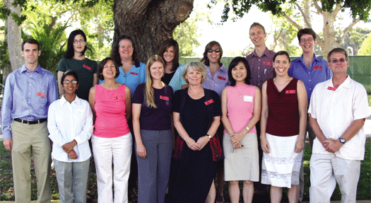 14 New Faculty members pose for a picture