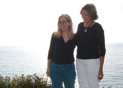 Mary Adler and Susan Shilinglaw at Big Sur