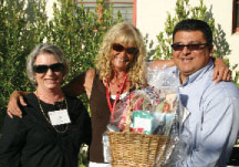 board member leah lacyo, parent gladys weiss, and board member bert partida