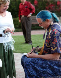 patch adams visiting the campus community